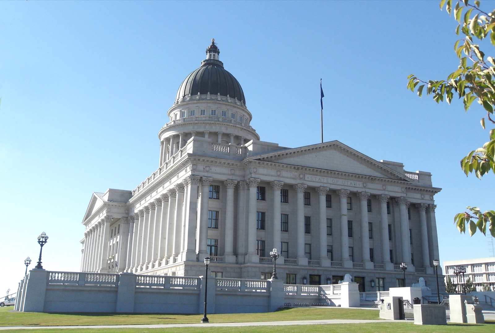 Utah State Capitol — where HB 452 restricted the use of conversation data