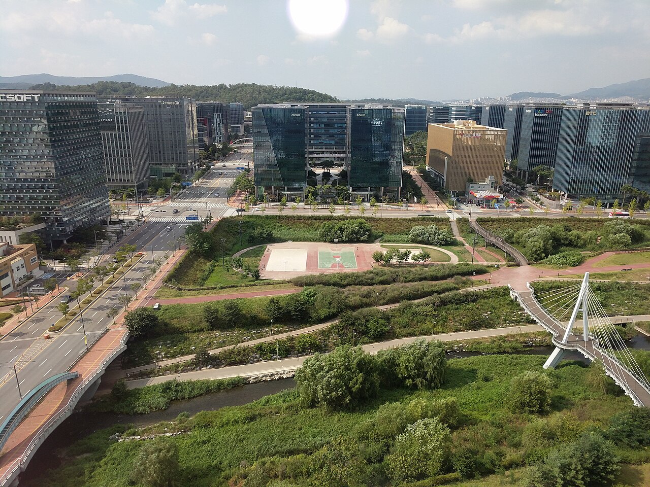 경기도 성남시 판교 테크노밸리 전경 — 한국 스타트업과 IT 기업이 밀집한 거점