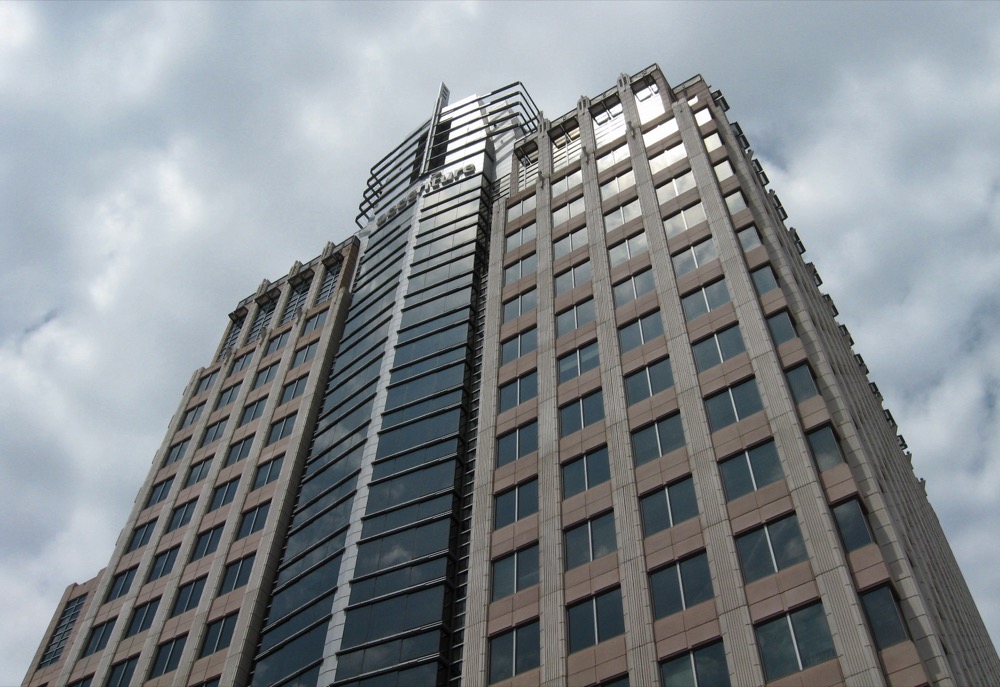 Accenture building in Reston Town Center, Virginia