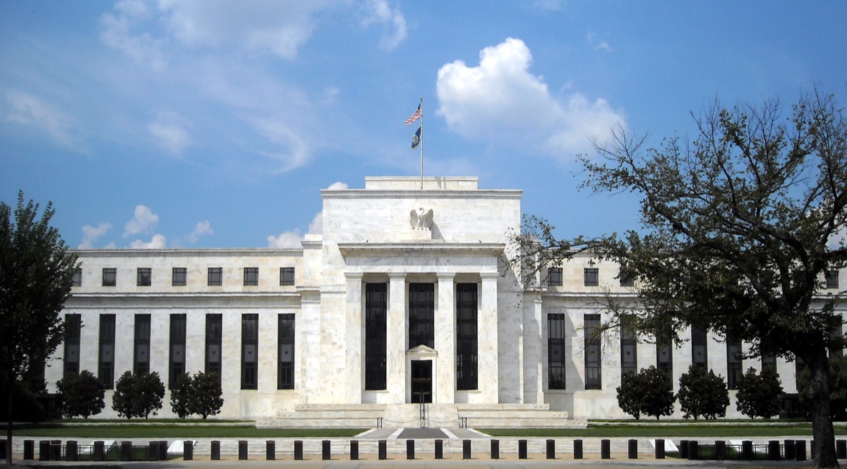 The Marriner S. Eccles Federal Reserve Board Building in Washington, D.C. — SR 26-2 replaced SR 11-7 and placed generative and agentic AI outside its scope