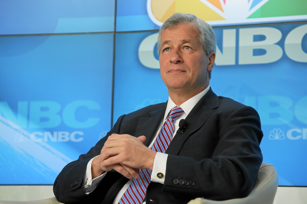JPMorgan Chase CEO Jamie Dimon in a television interview, warning of AI-driven social unrest at Davos