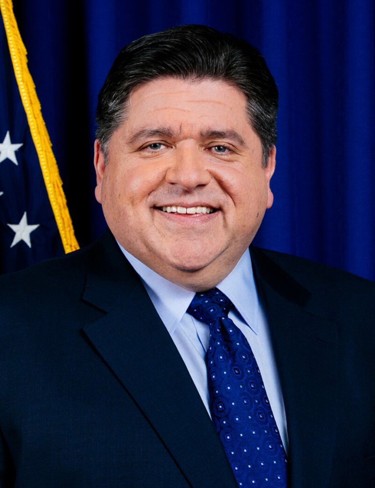 Official portrait of Illinois Governor J.B. Pritzker