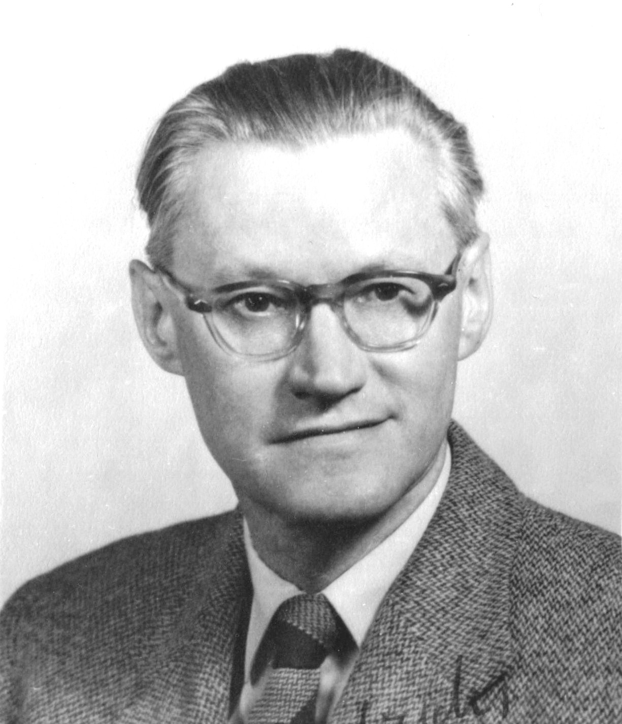 Kurt Otto Friedrichs (c. 1950) — mathematician who devised the mollifier in the 1940s