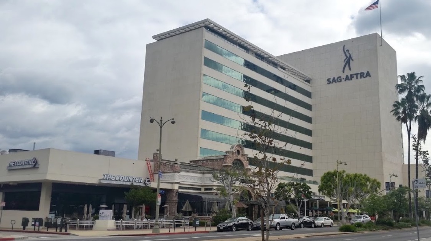 로스앤젤레스 윌셔 대로에 위치한 SAG-AFTRA 본부 건물 외관