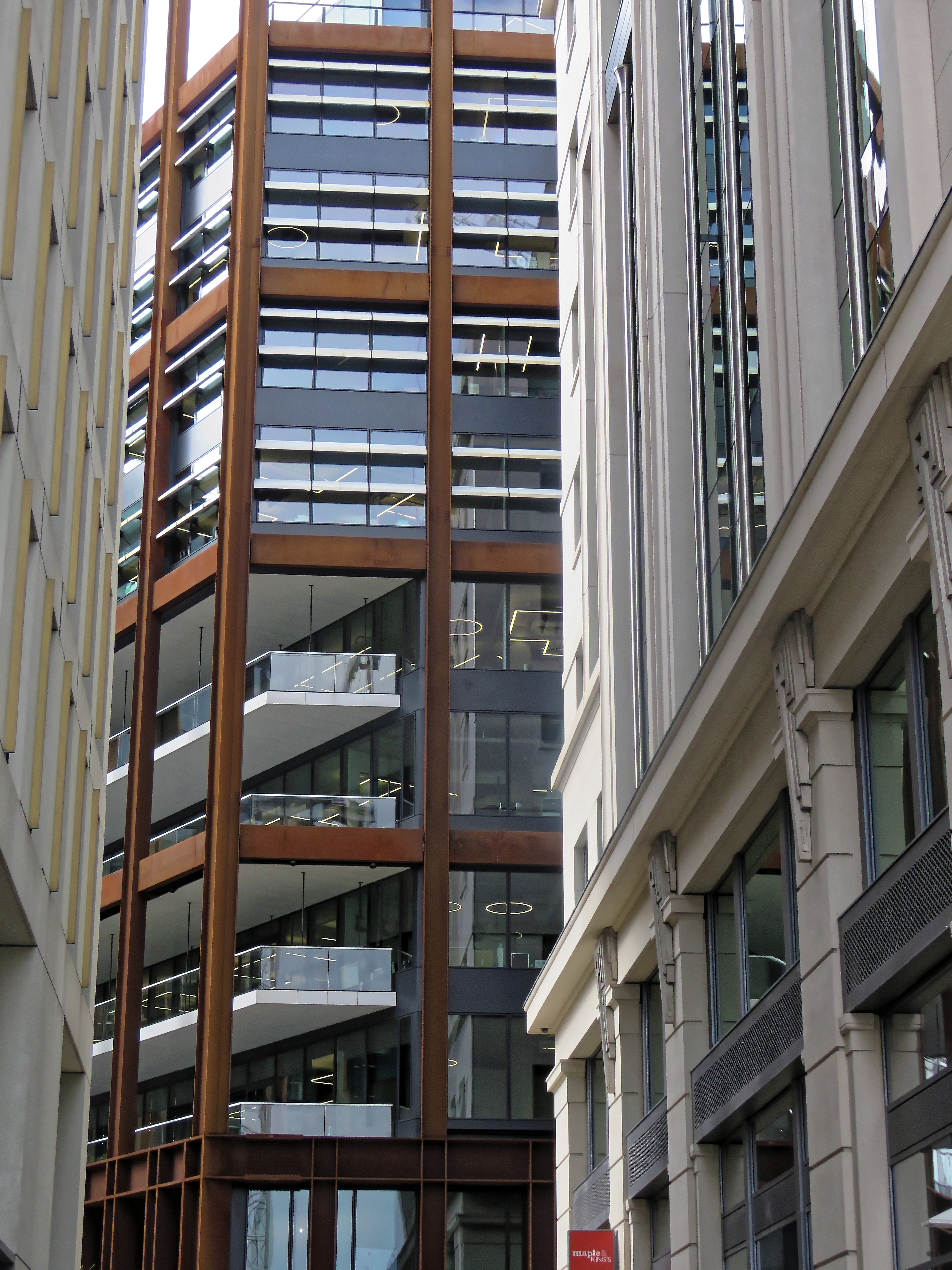 Universal Music Group UK headquarters building at Pancras Square, King's Cross, London