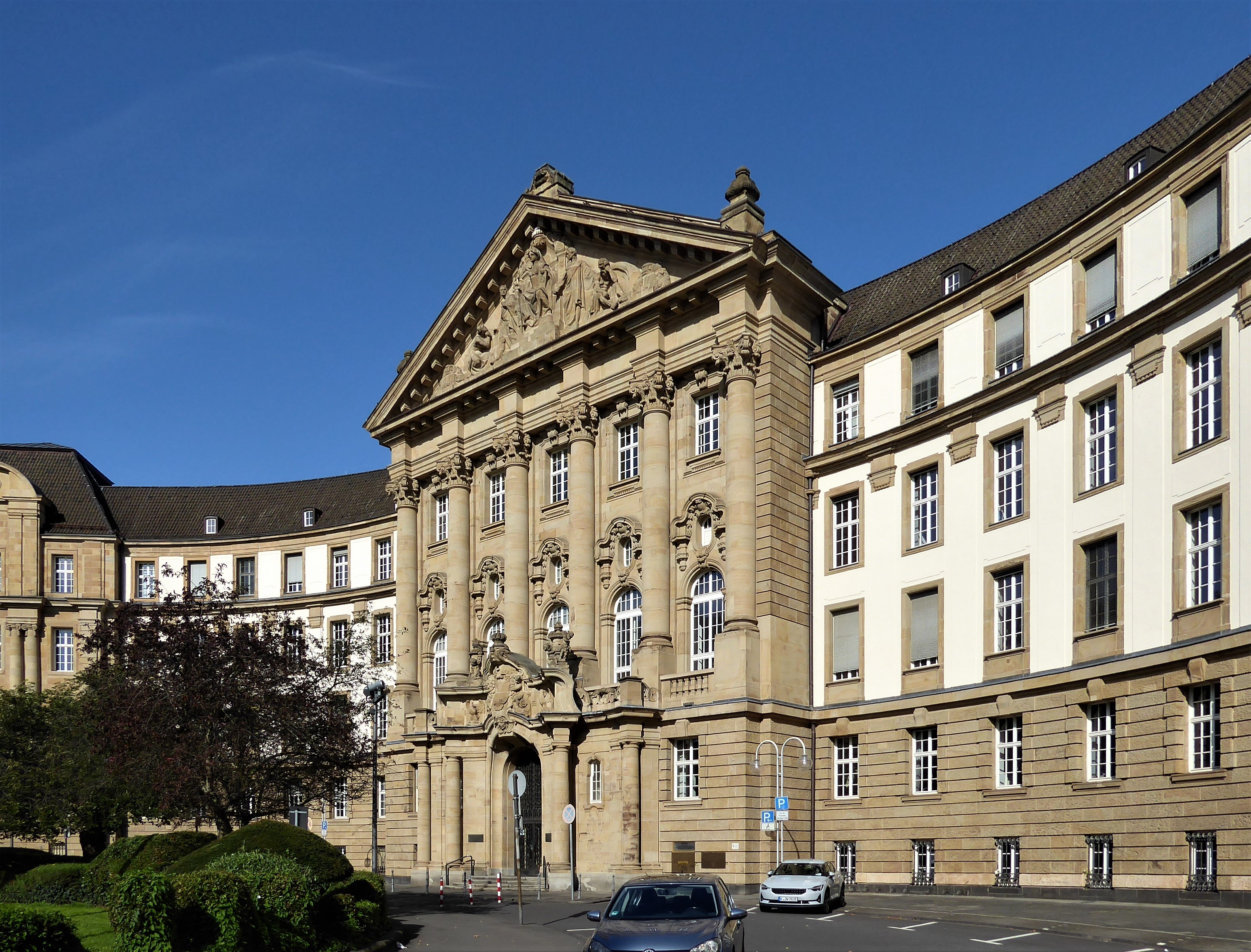 Higher Regional Court of Cologne building — the court that dismissed the injunction against Meta's AI training
