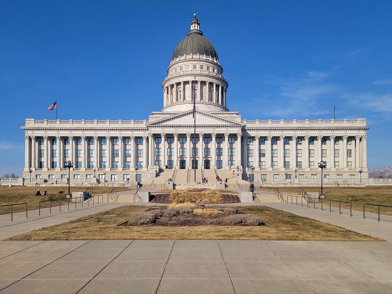 The Utah State Capitol, where the 2024 Artificial Intelligence Policy Act (SB 149) that created the Office of Artificial Intelligence Policy and the Learning Lab was passed