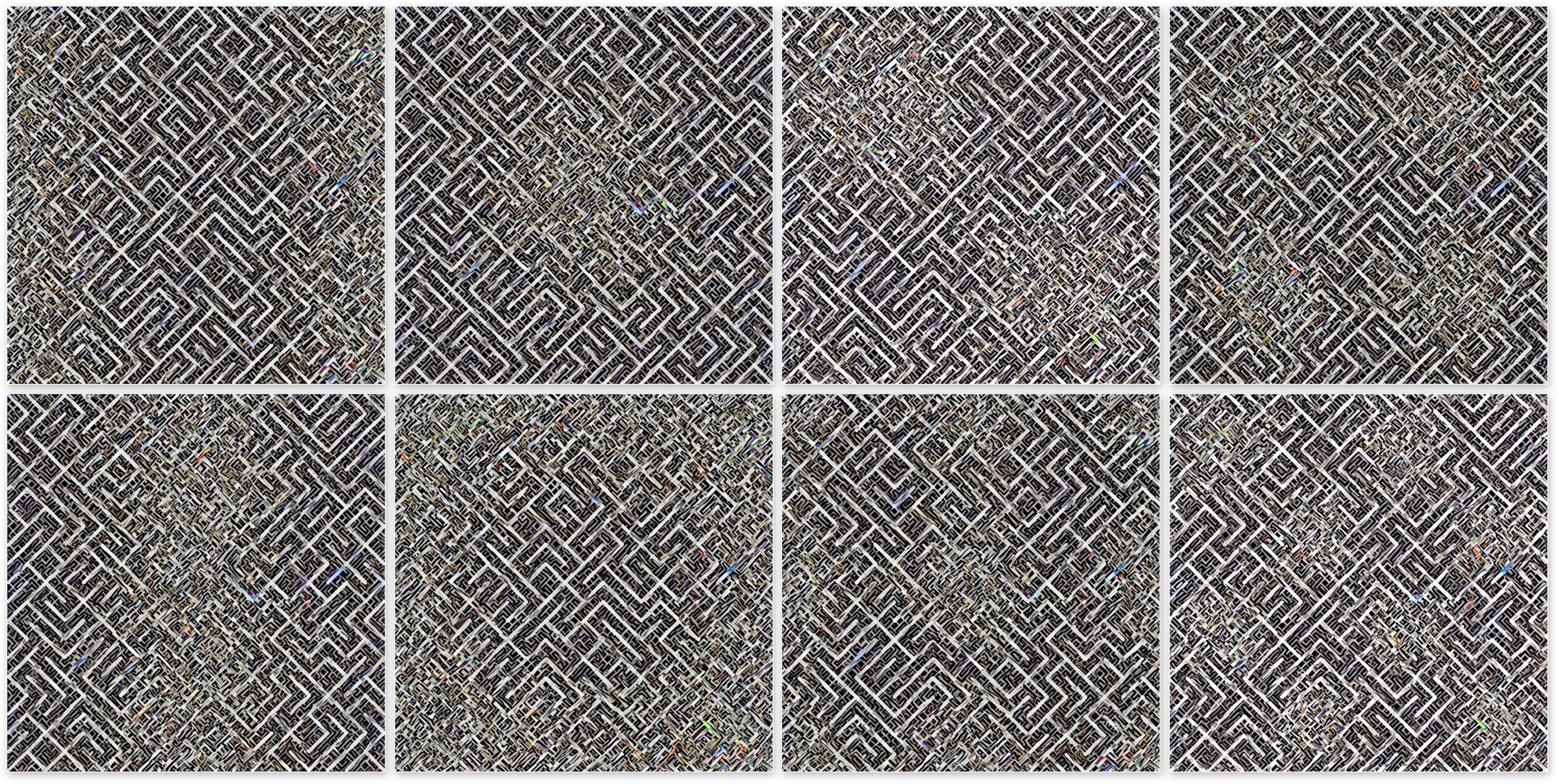 Evolution of Disorder Surface