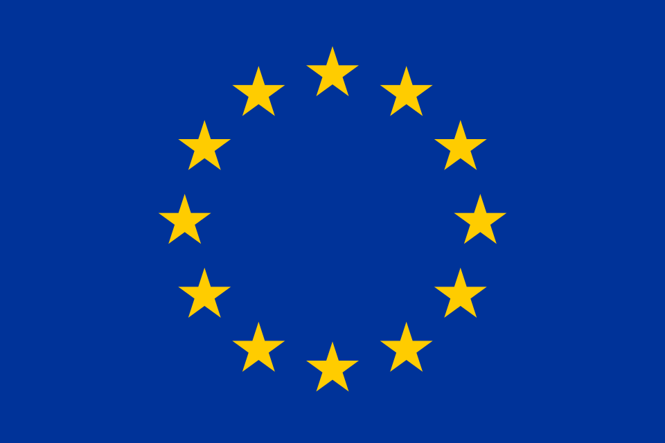 Flag of the European Union, representing the MiCA (Markets in Crypto-Assets) regulation
