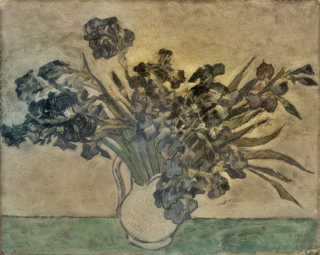 Neural Style Transfer 결과 — 반 고흐 스타일이 적용된 이미지