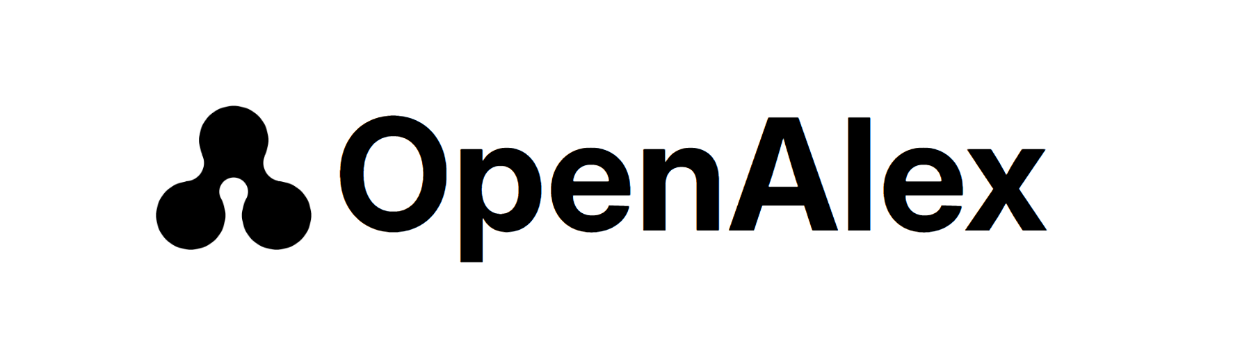 OpenAlex logo — a free, open scholarly knowledge graph run by the nonprofit OurResearch