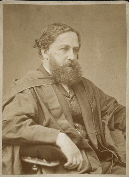 Portrait photograph of William Stanley Jevons, circa 1875-1882