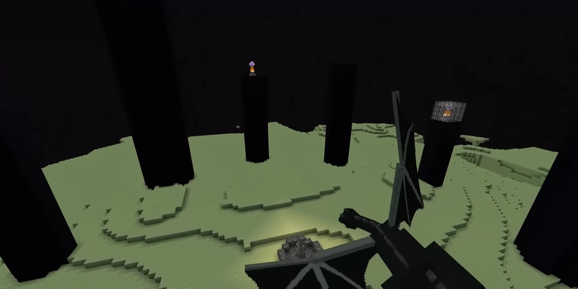 Minecraft End — the game's final dimension and a branching point for the autonomous-agent lineage