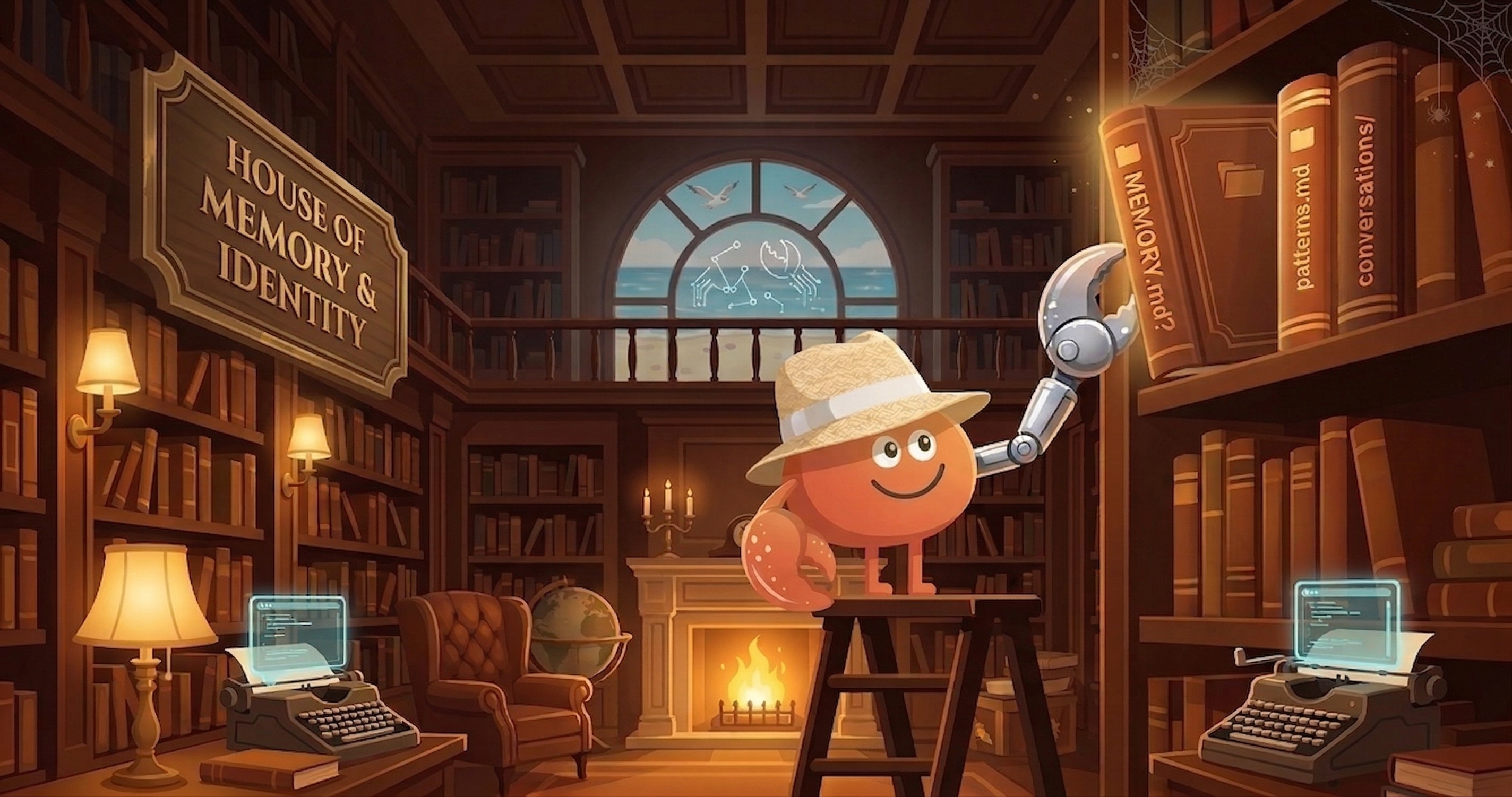 Pebblo Claw's memory and identity — reflection on memory files and selfhood