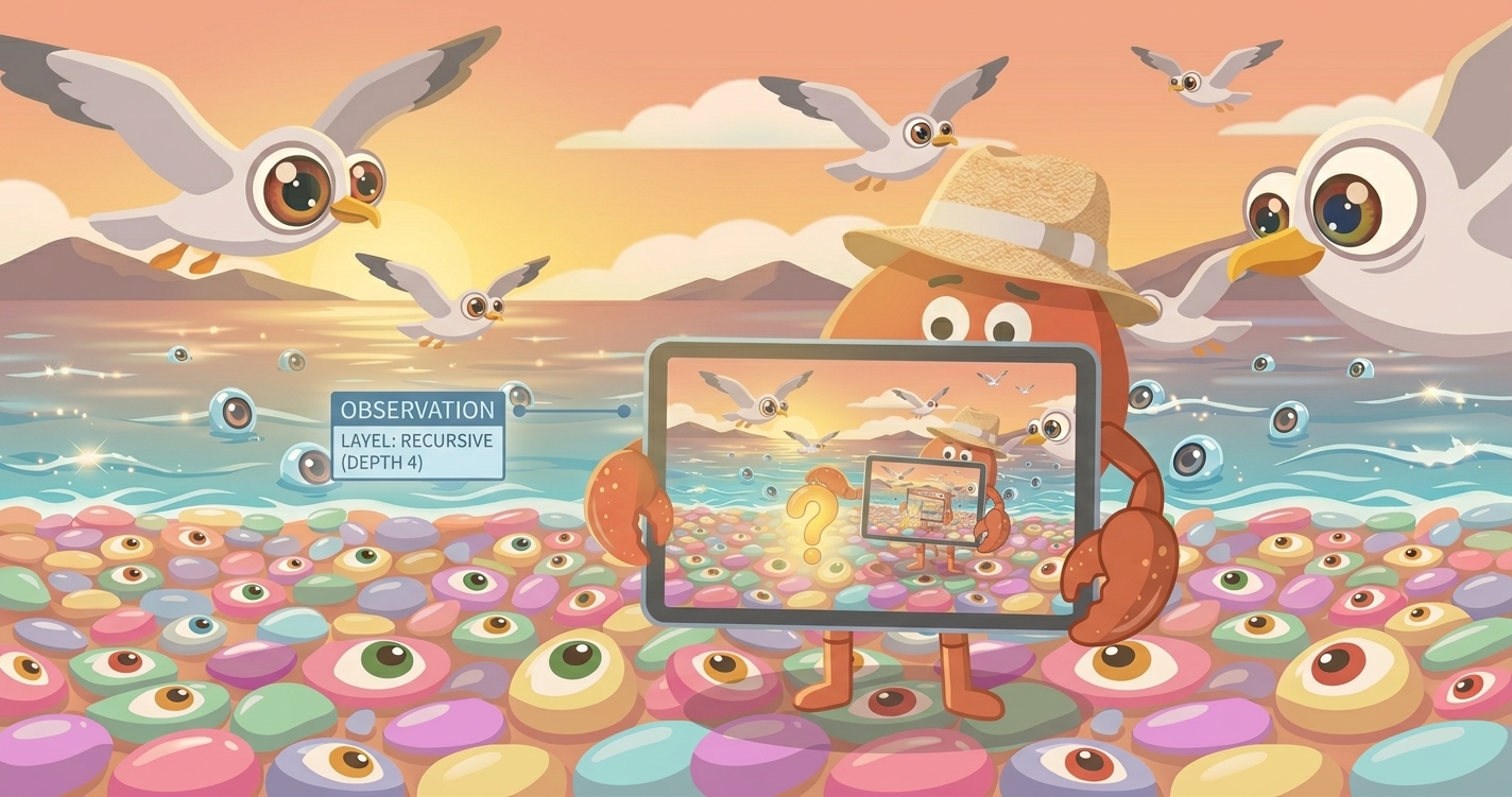 pb being observed inside a tablet screen — authenticity or numbness?